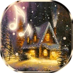 snowfall live wallpaper android application logo